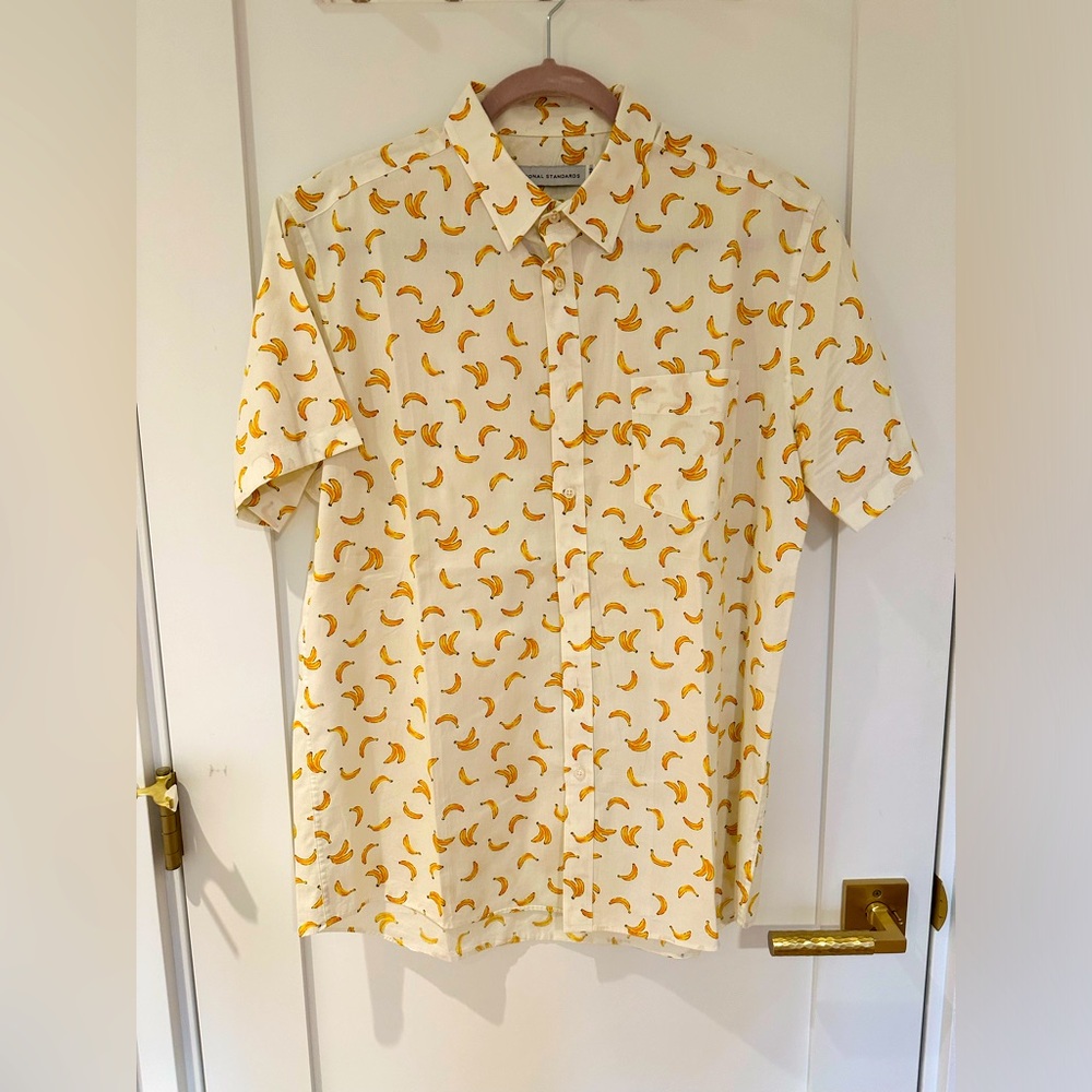 NATIONAL STANDARDS short sleeve dress shirt XL